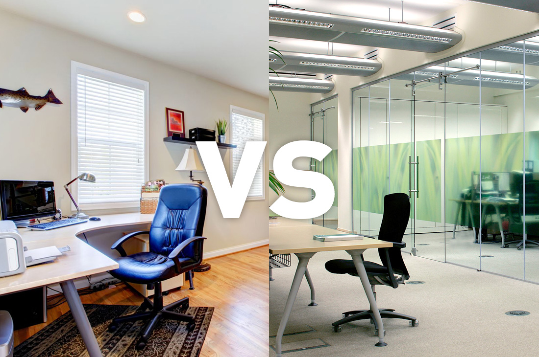 Home working vs office working - Procol