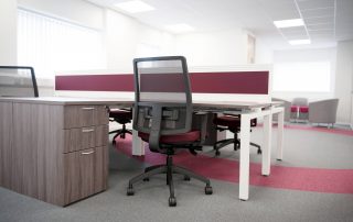 P & D Manufacturing's refurbished office space