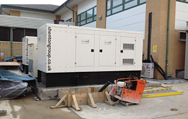 Backup generator for a data centre