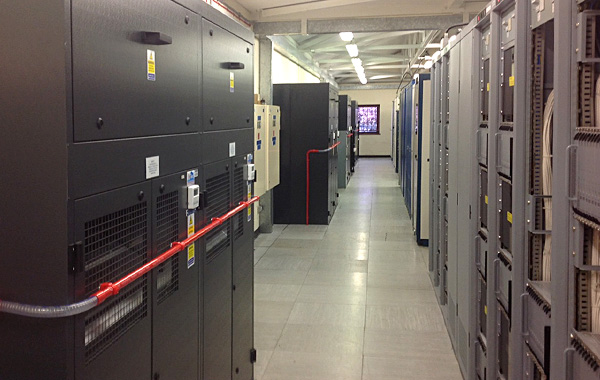 Air conditioning in a data centre